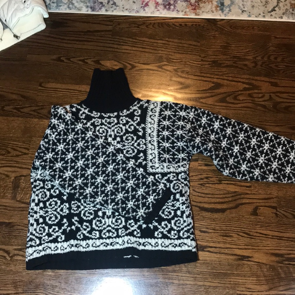 Lambs Wool Casual Corner Sweater